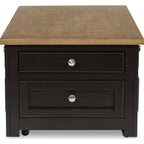 Drazmine Coffee Table - Brown