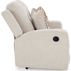 Danum Reclining Loveseat - Stone