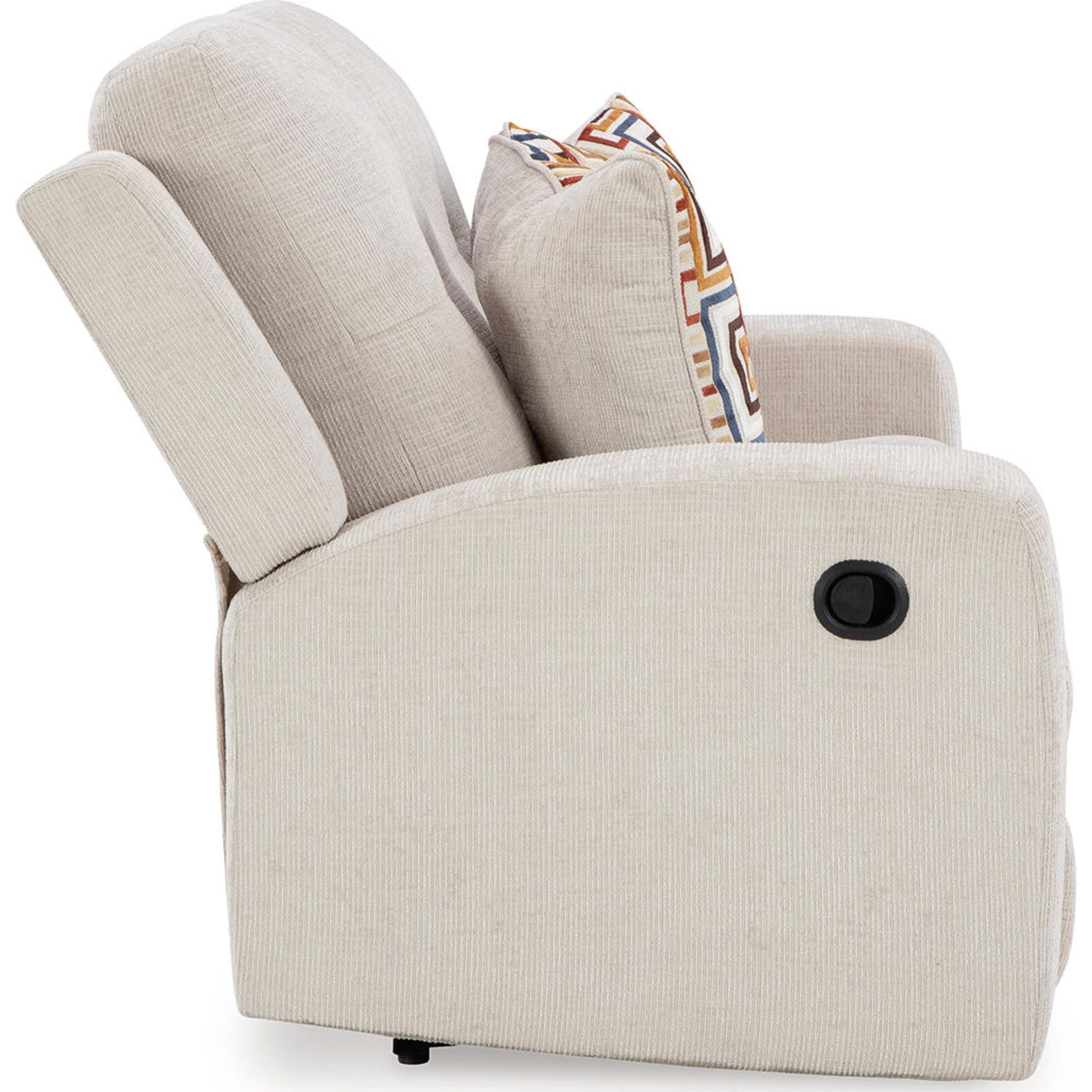 Danum Reclining Loveseat - Stone