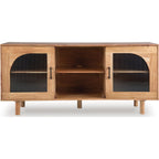 Adway Accent Cabinet - Natural Brown