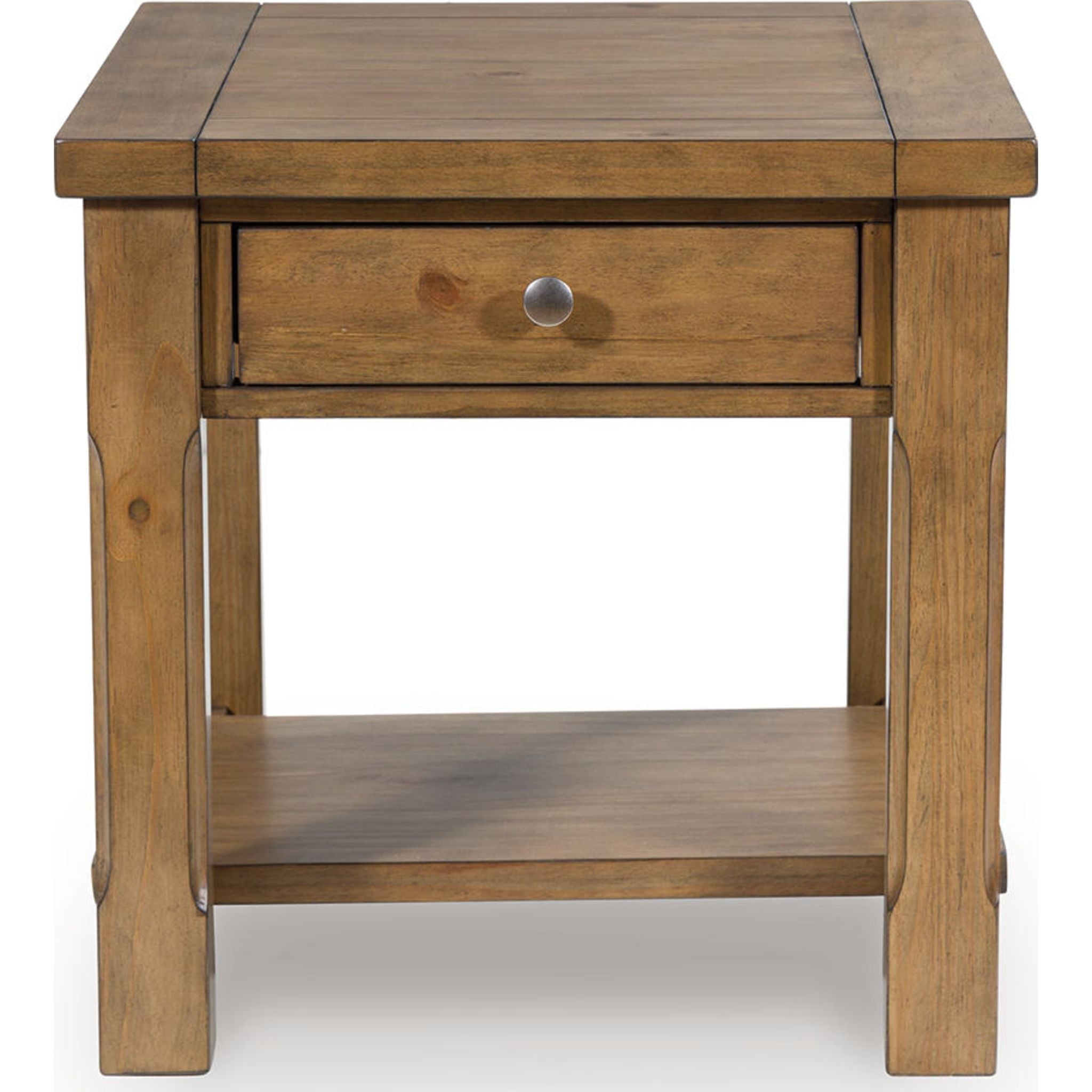 Vandenmore End Table - Medium Brown