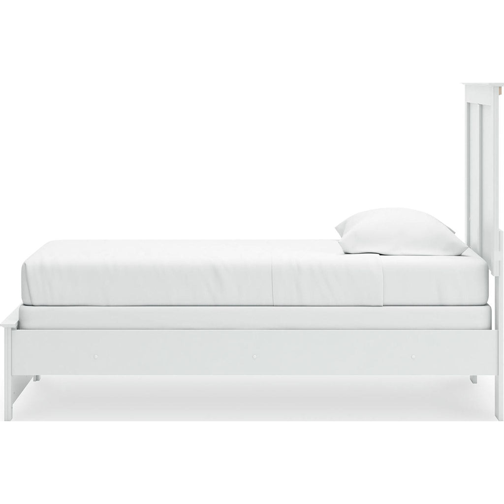 Bostwick Shoals Panel Bed - White