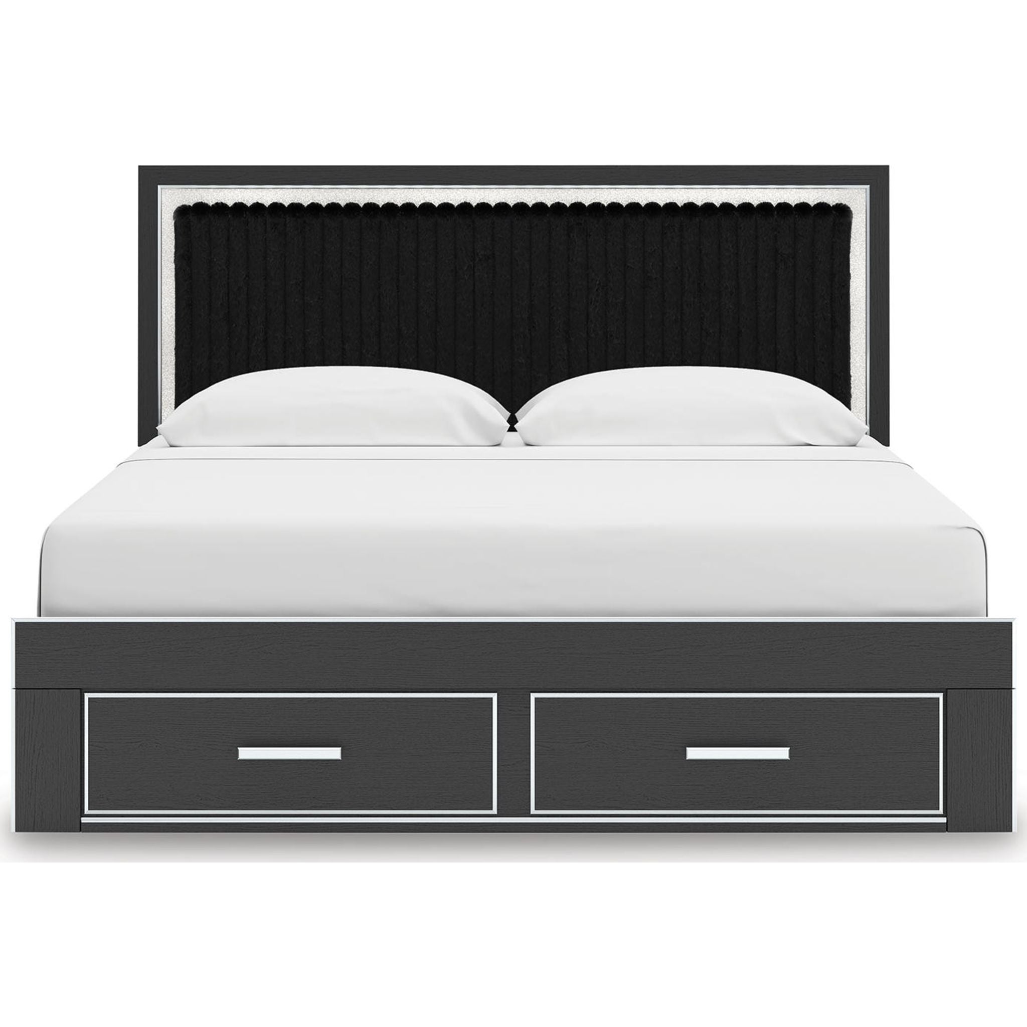 Zuraleus King Storage Bed - Black