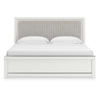 Zuraleus King Platform Bed - White