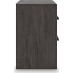 Prendonea Nightstand - Charcoal