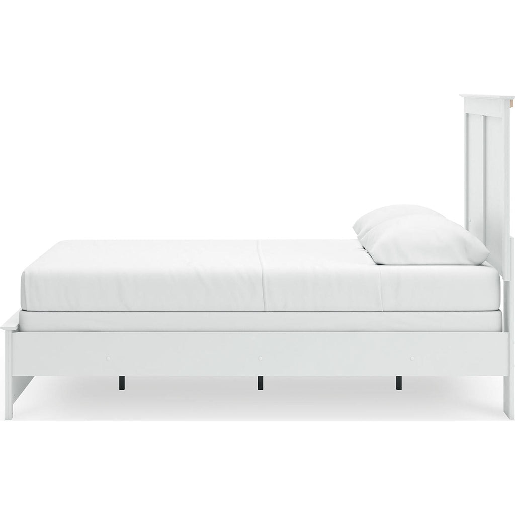 Bostwick Shoals Panel Bed - White