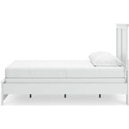 Bostwick Shoals Panel Bed - White