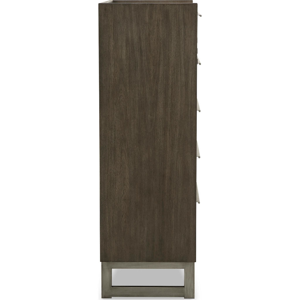 Arkenton Chest - Grayish Brown/White