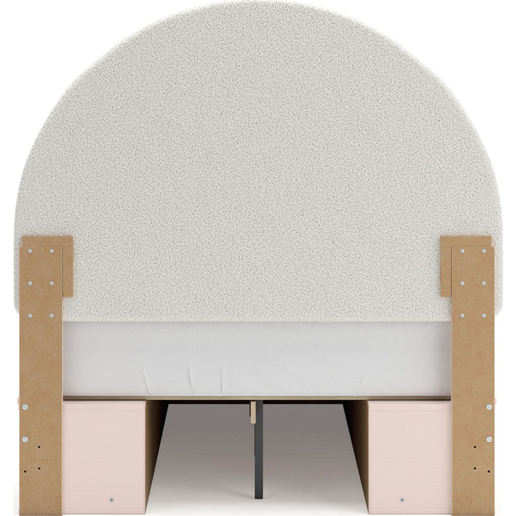 Wistenpine Full Storage Bed - Blush