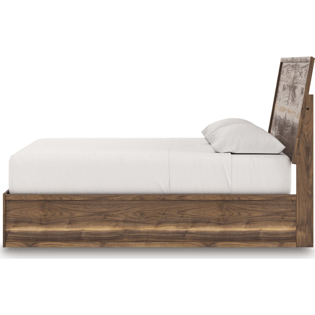 Chirason King Panel Bed - Brown