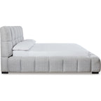 Grendusk Upholstered Bed - Light Gray