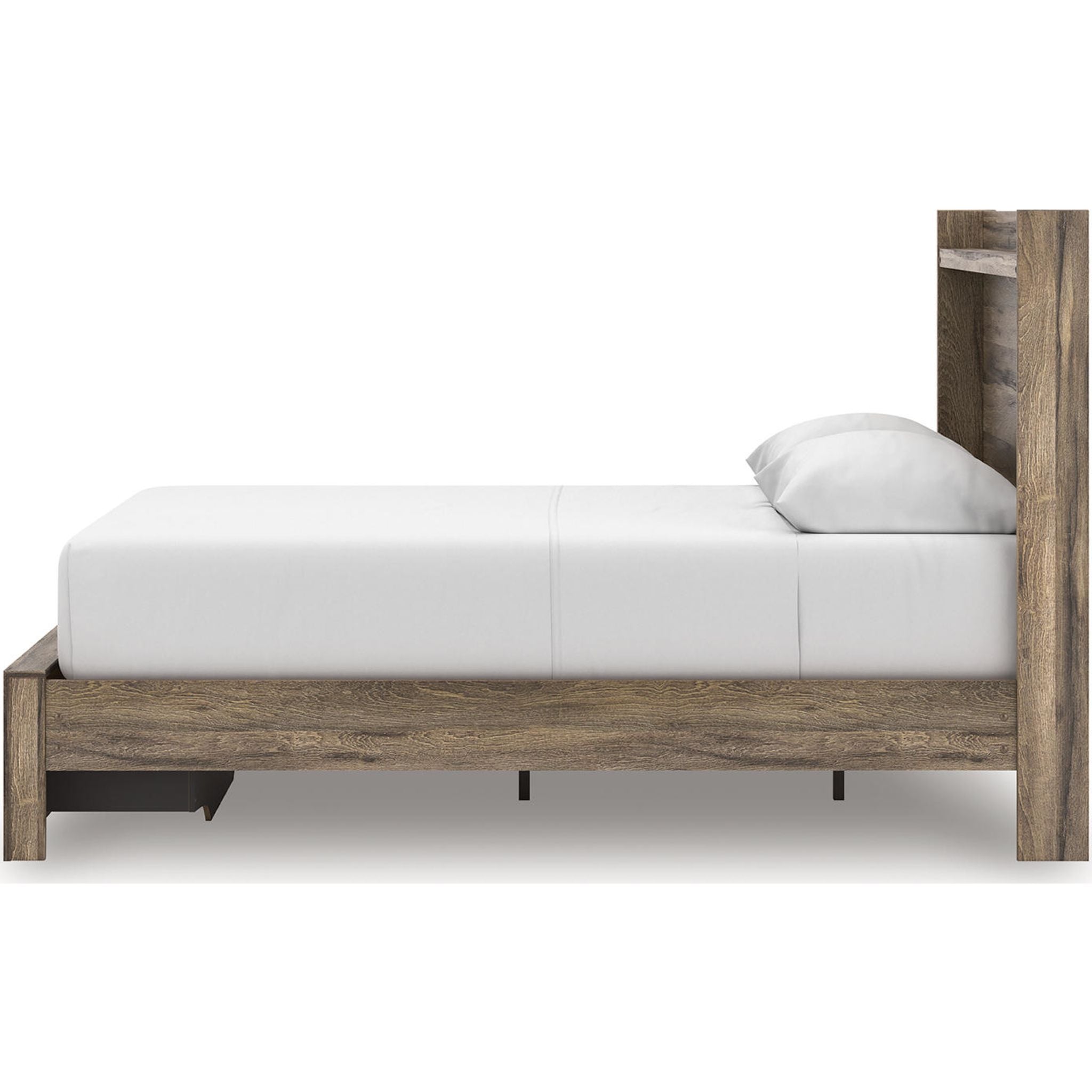 Elbrim Storage Bed - Brown