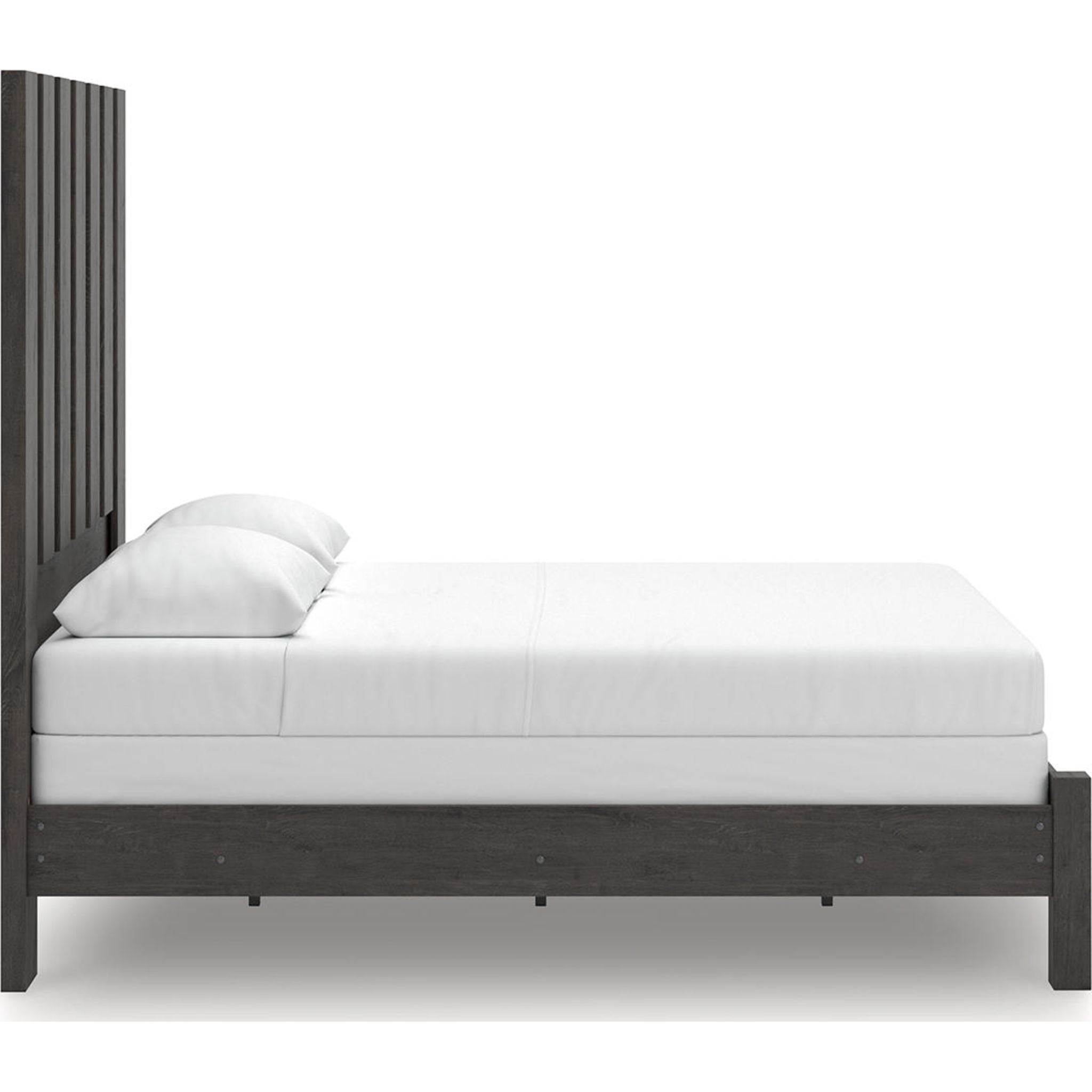 Fraluna Queen Panel Bed - Charcoal
