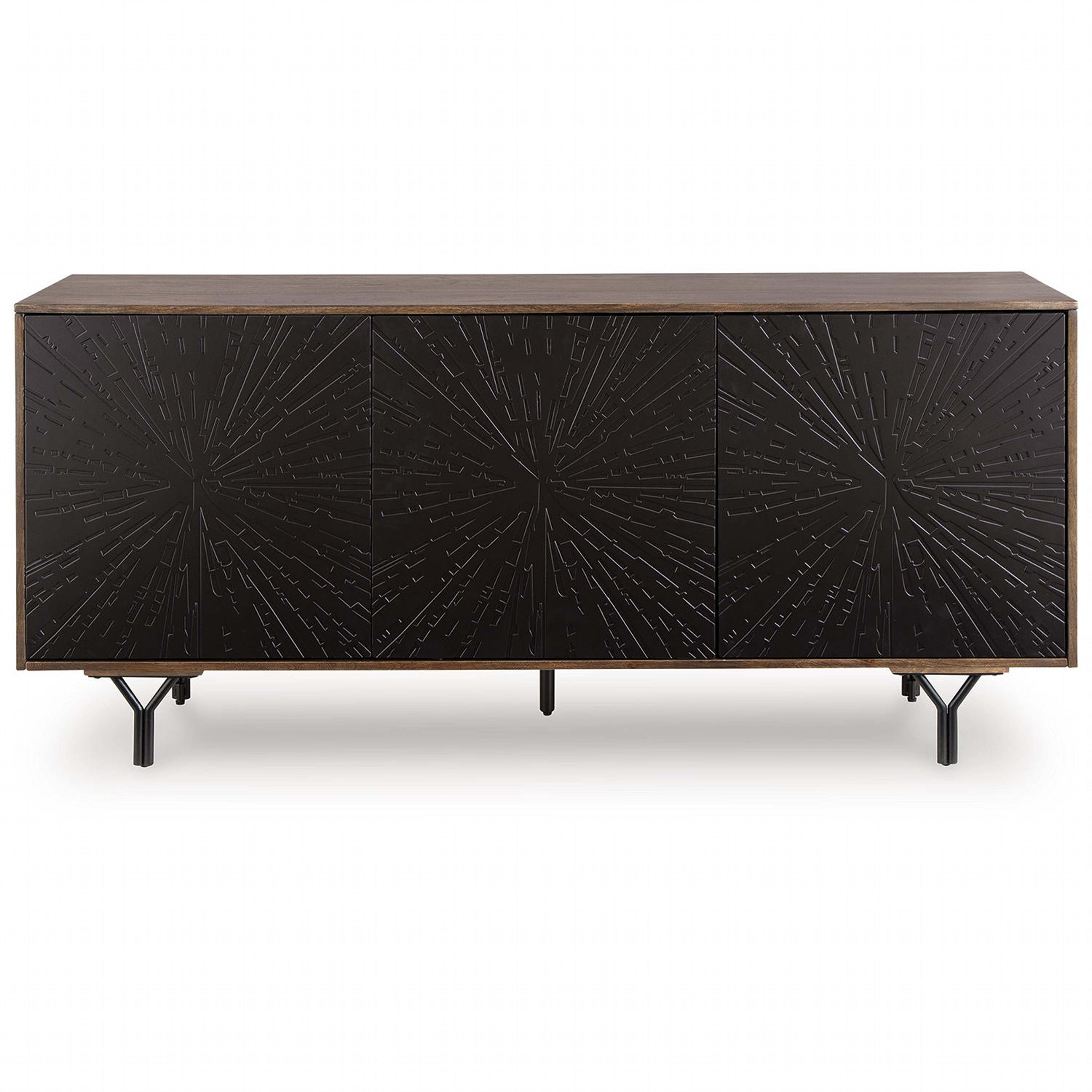 Lavinmont Accent Cabinet - Multi Brown
