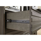 Arkenton Nightstand - Grayish Brown/White