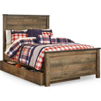 Trinell 5 Piece Full Storage Bed - Brown