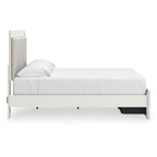 Zuraleus King Storage Bed - White