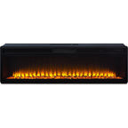 Entertainment Accessories Fireplace Insert - Black