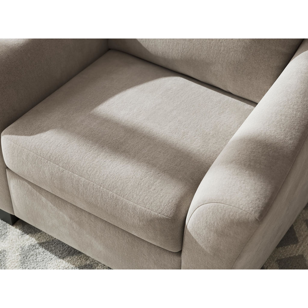 Willarae Oversized Chair - Taupe