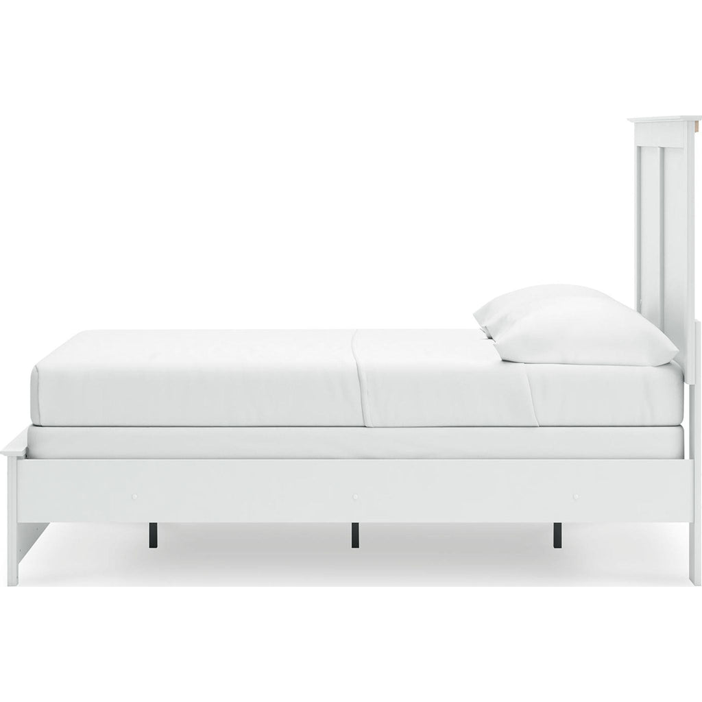 Bostwick Shoals Panel Bed - White
