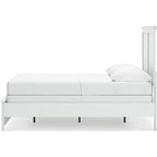 Bostwick Shoals Panel Bed - White