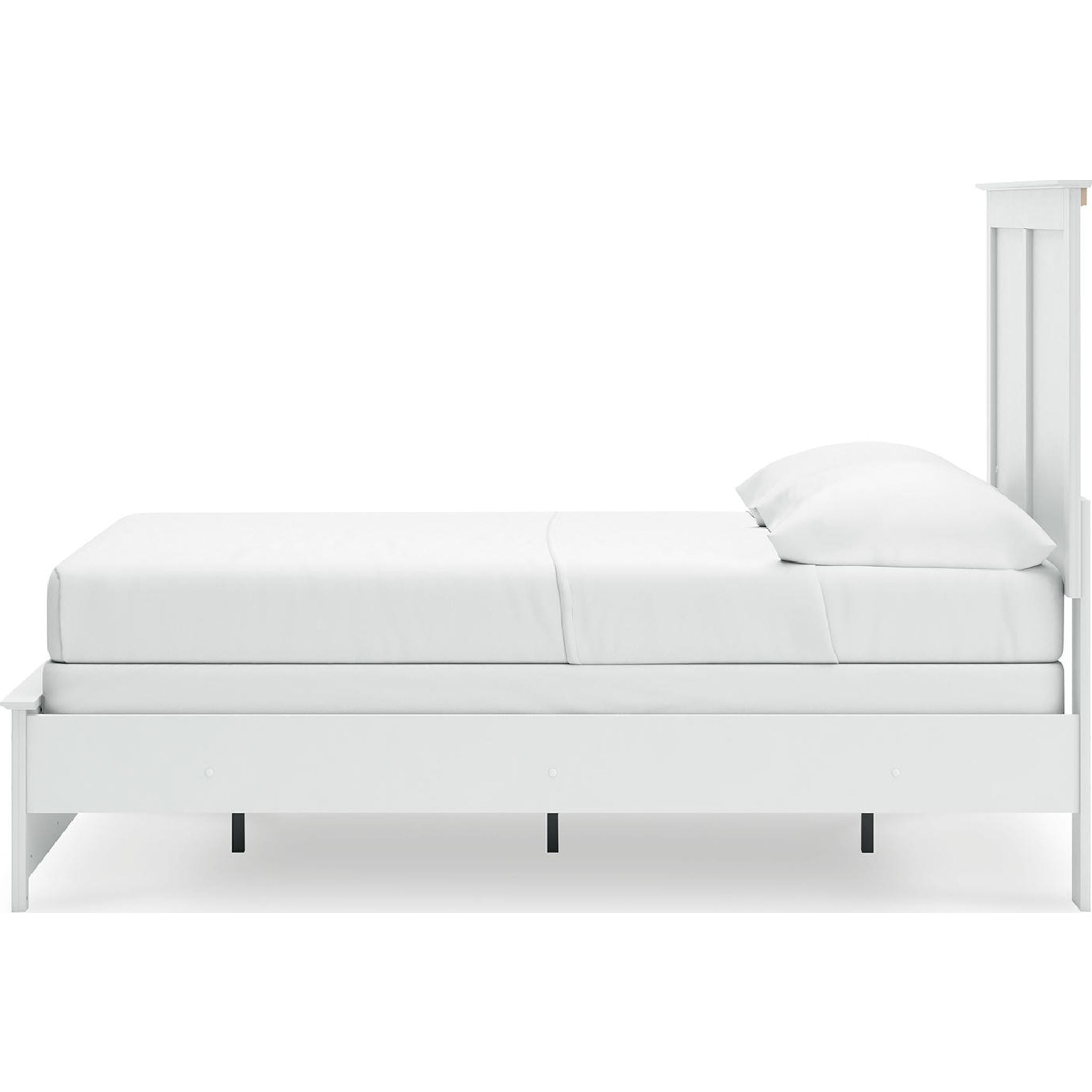 Bostwick Shoals Panel Bed - White
