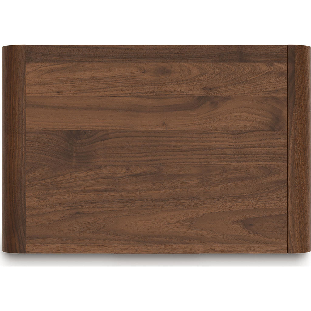Fortlorn Nightstand - Walnut Brown