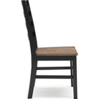 Wildenauer Dining Chair - Brown/Black - (D634-01)
