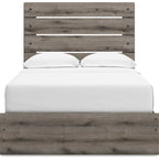 Graystorm Full Storage Bed - Brown Gray