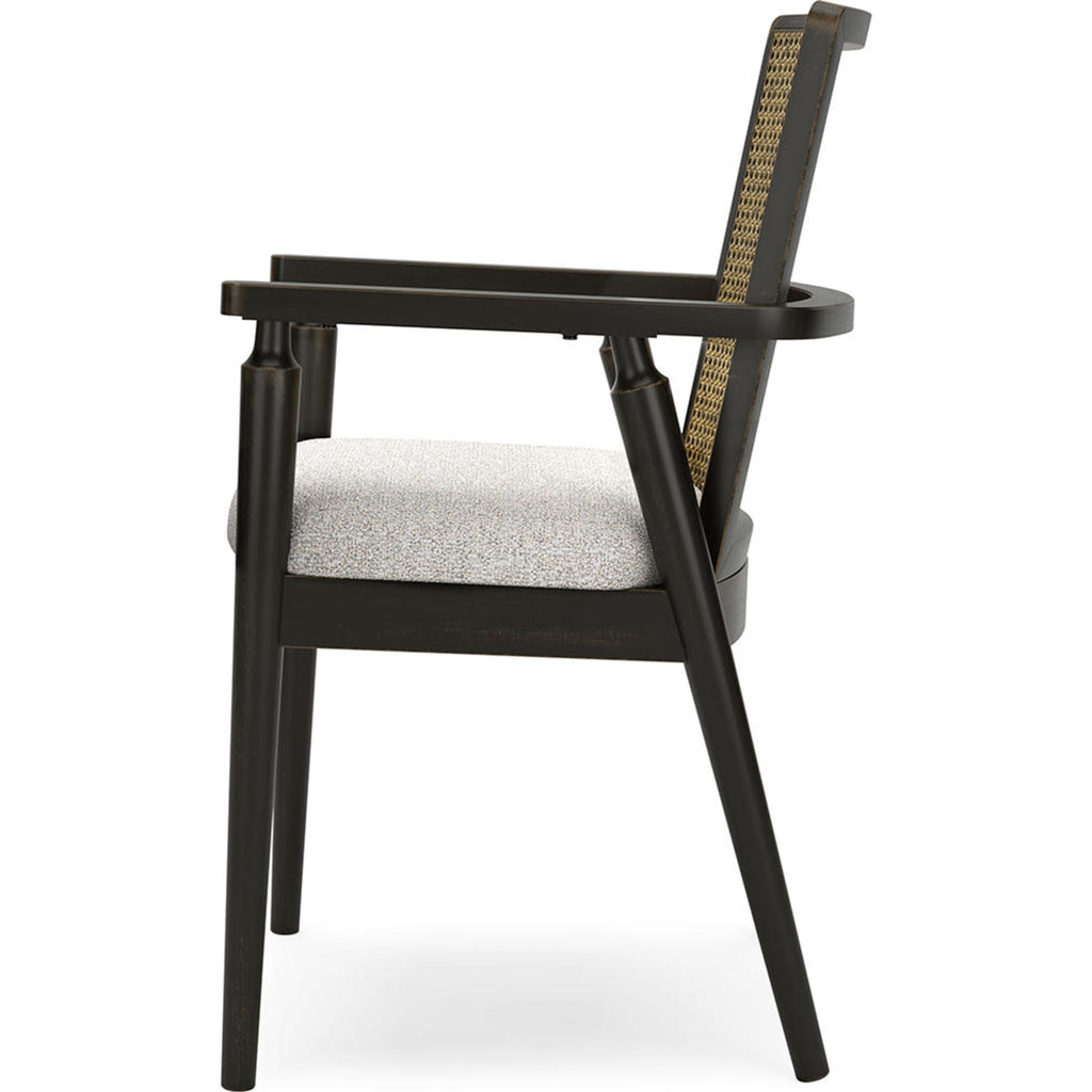 Galliden Arm Chair - Black - (D841-02A)
