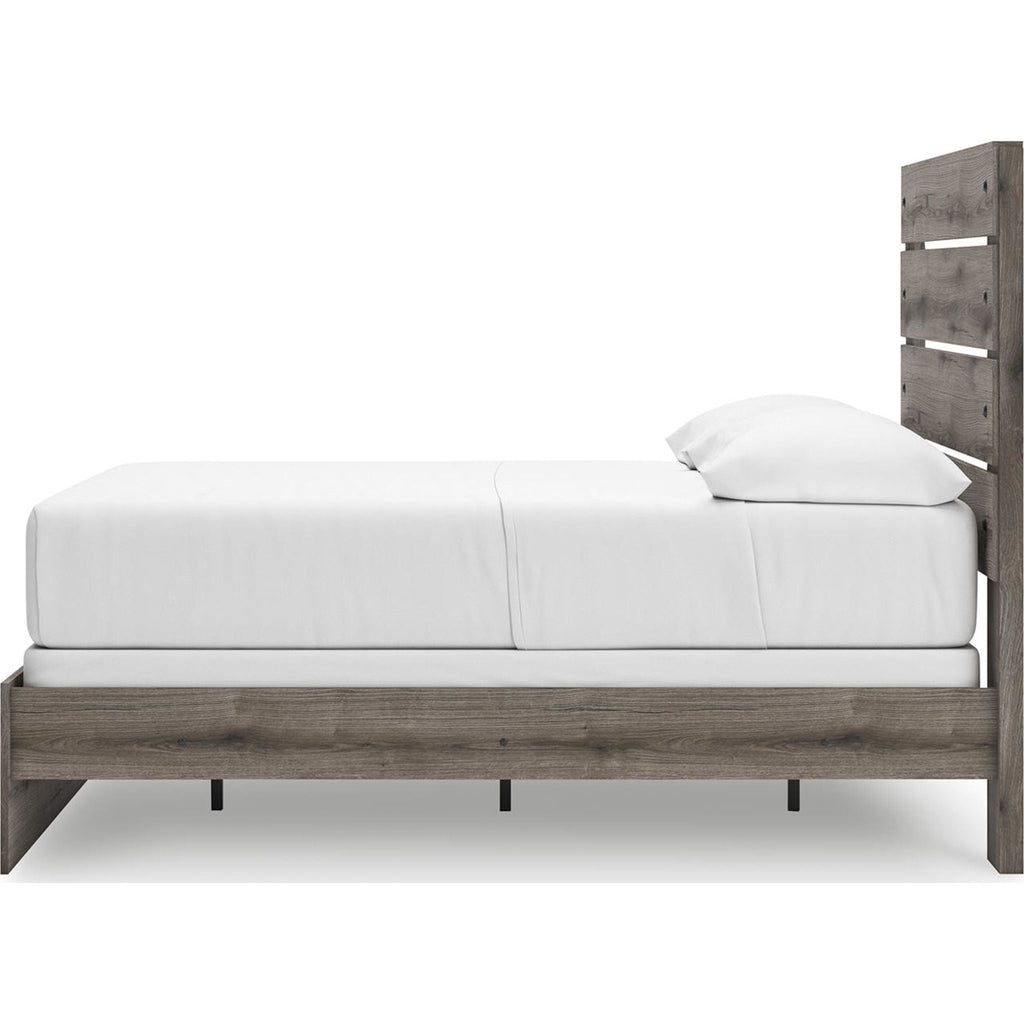Graystorm Full Panel Bed - Brown Gray