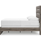 Graystorm Full Panel Bed - Brown Gray