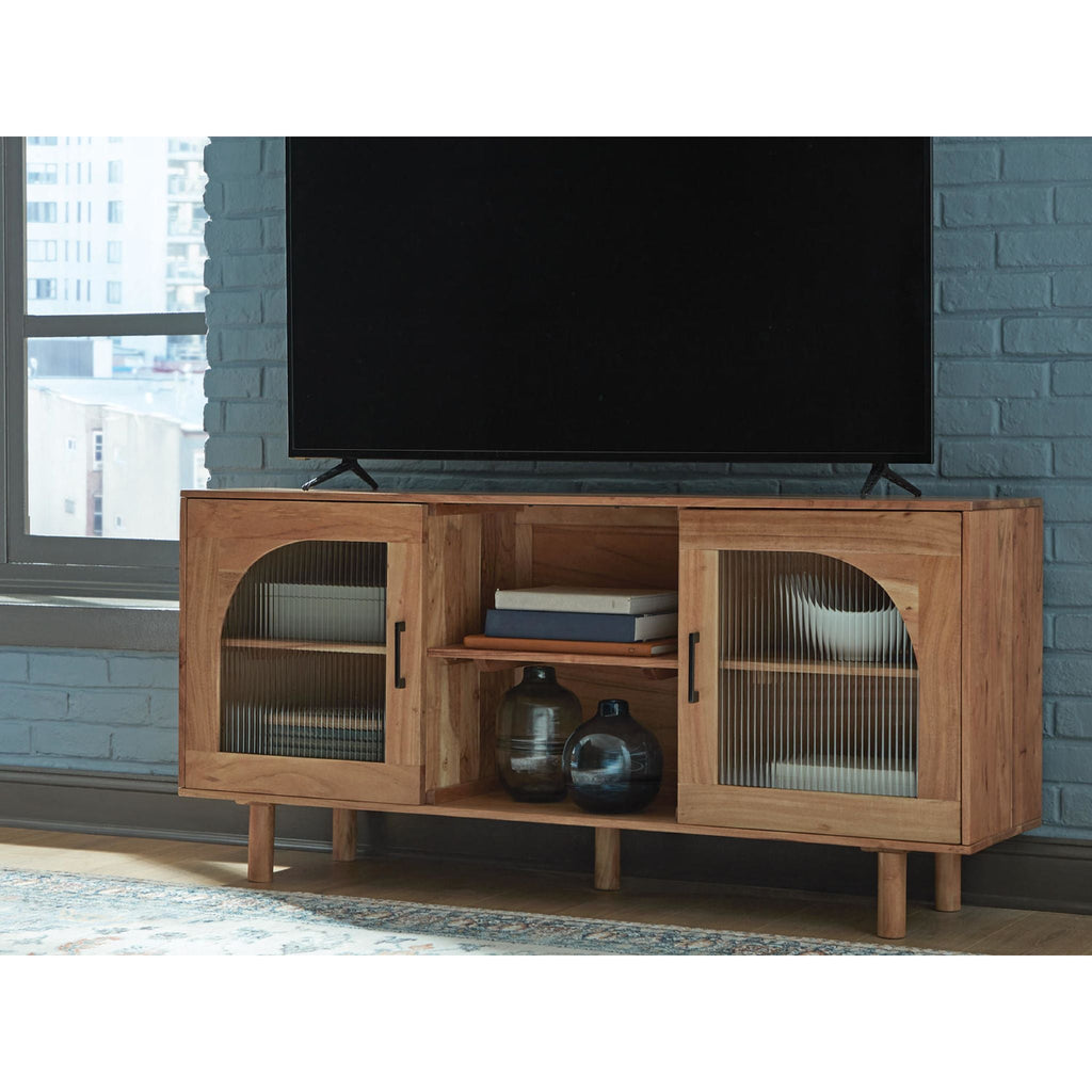 Adway Accent Cabinet - Natural Brown