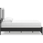 Maribel Panel Bed - Black