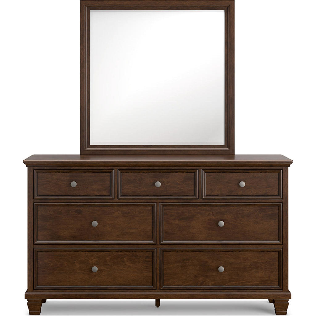 Danabrin Dresser and Mirror - Brown