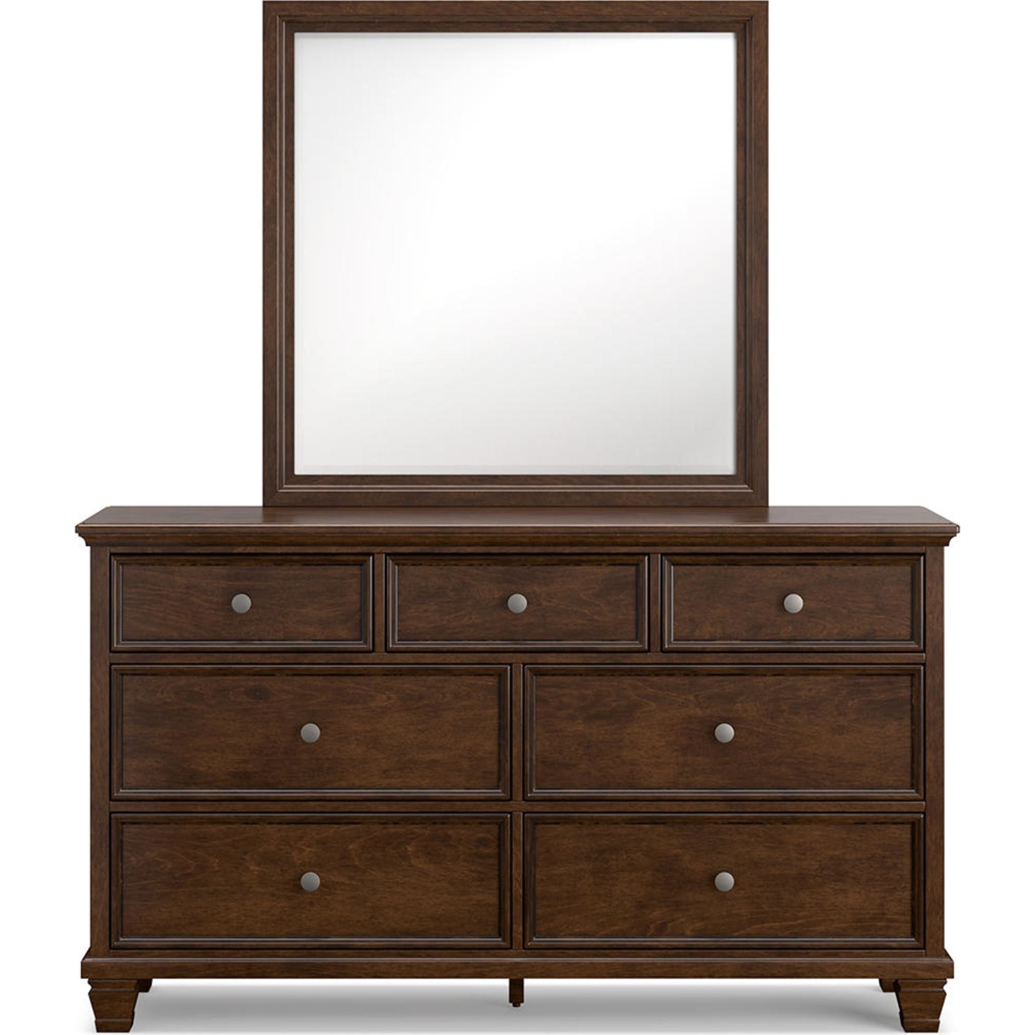 Danabrin Dresser and Mirror - Brown