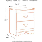 Anarasia 6 Piece Twin Sleigh Bedroom - White