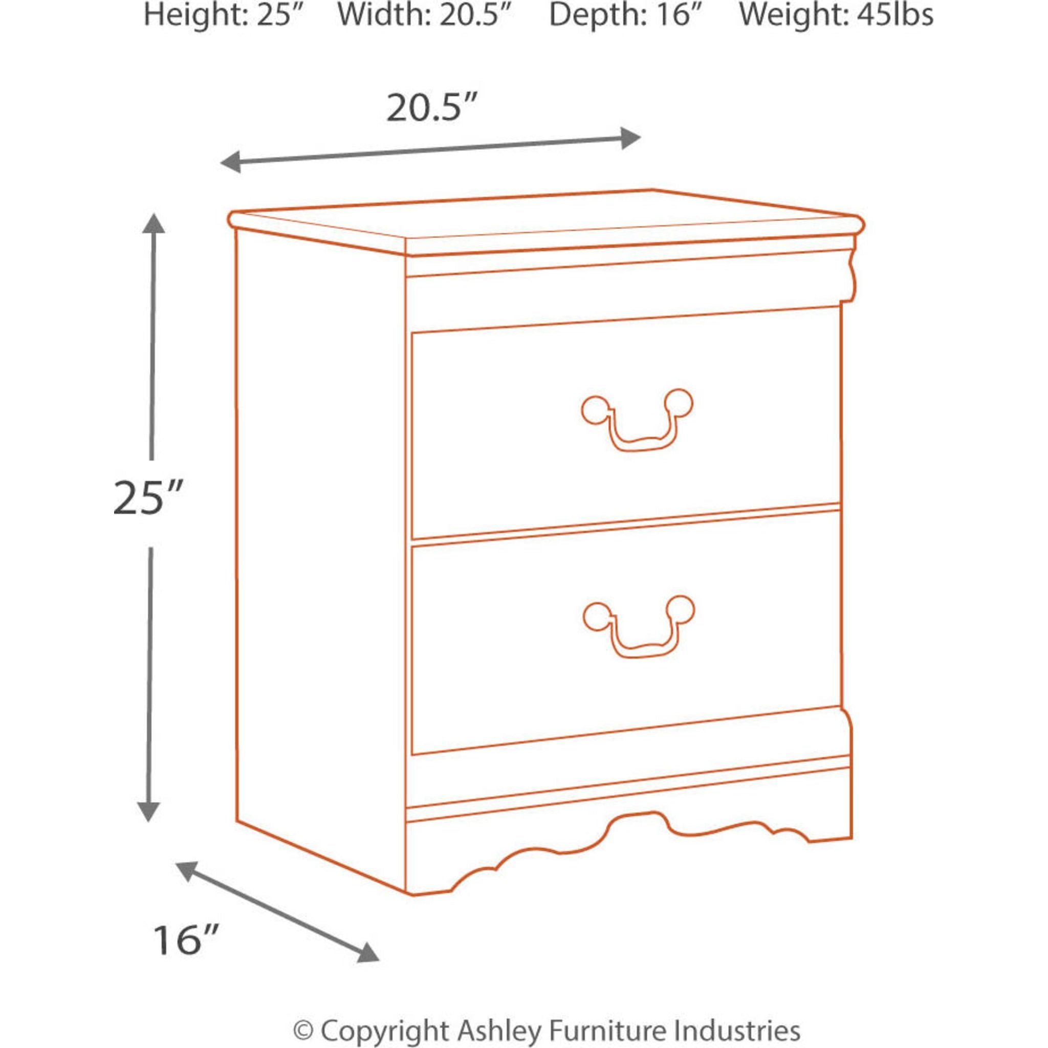 Anarasia 6 Piece Twin Sleigh Bedroom - White