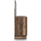 Chirason Dresser and Mirror - Brown
