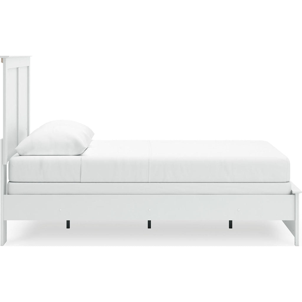 Bostwick Shoals Panel Bed - White