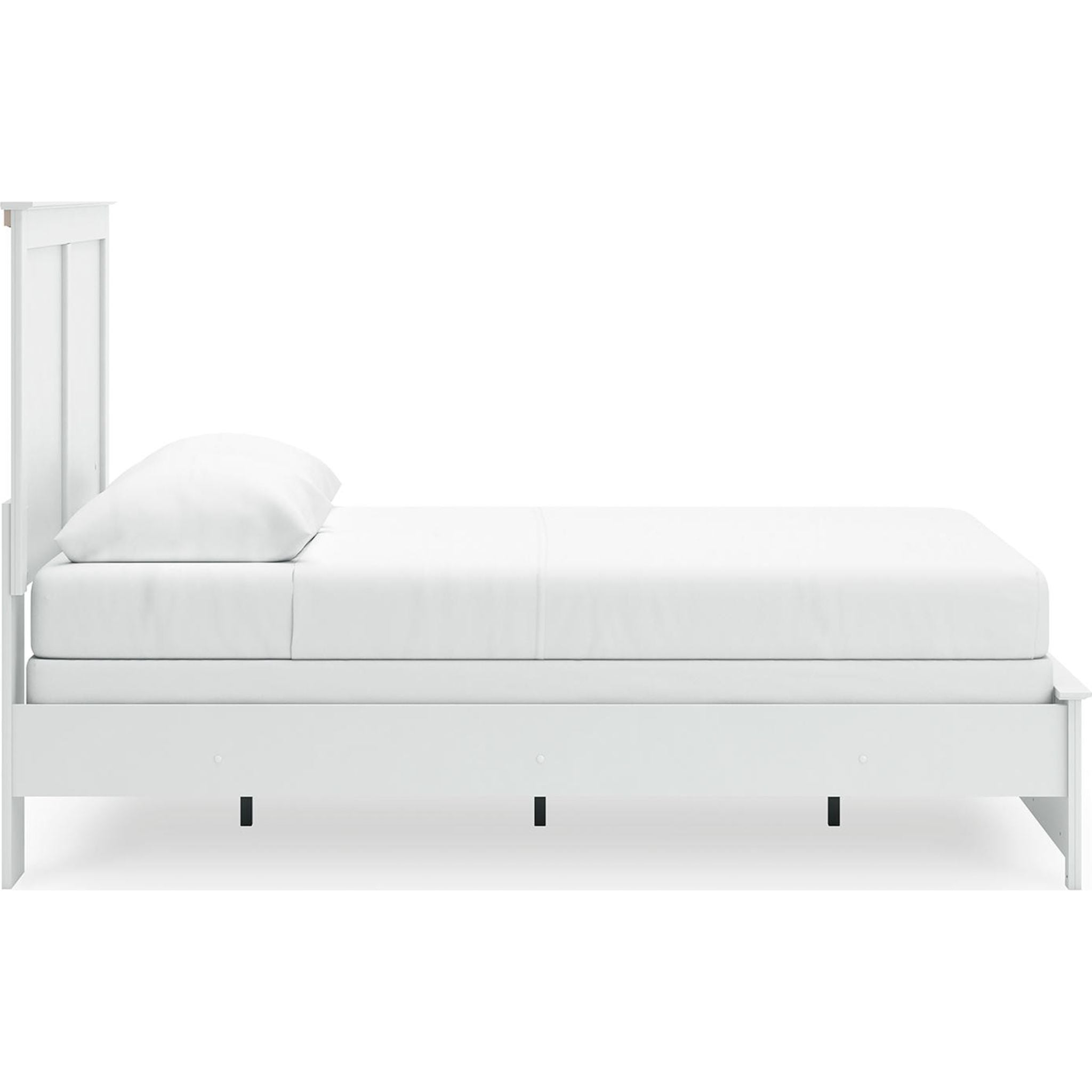 Bostwick Shoals Panel Bed - White