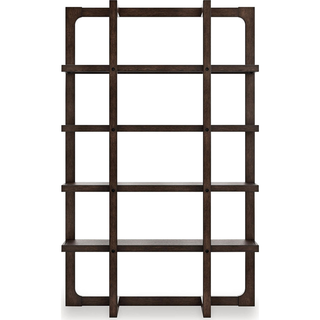 Breckington Bookcase - Dark Brown