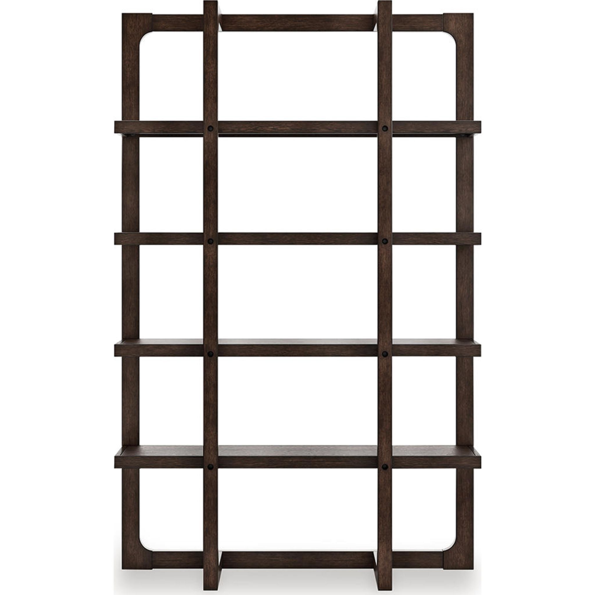 Breckington Bookcase - Dark Brown