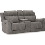 Next-Gen Power Reclining Loveseat with Console - Slate