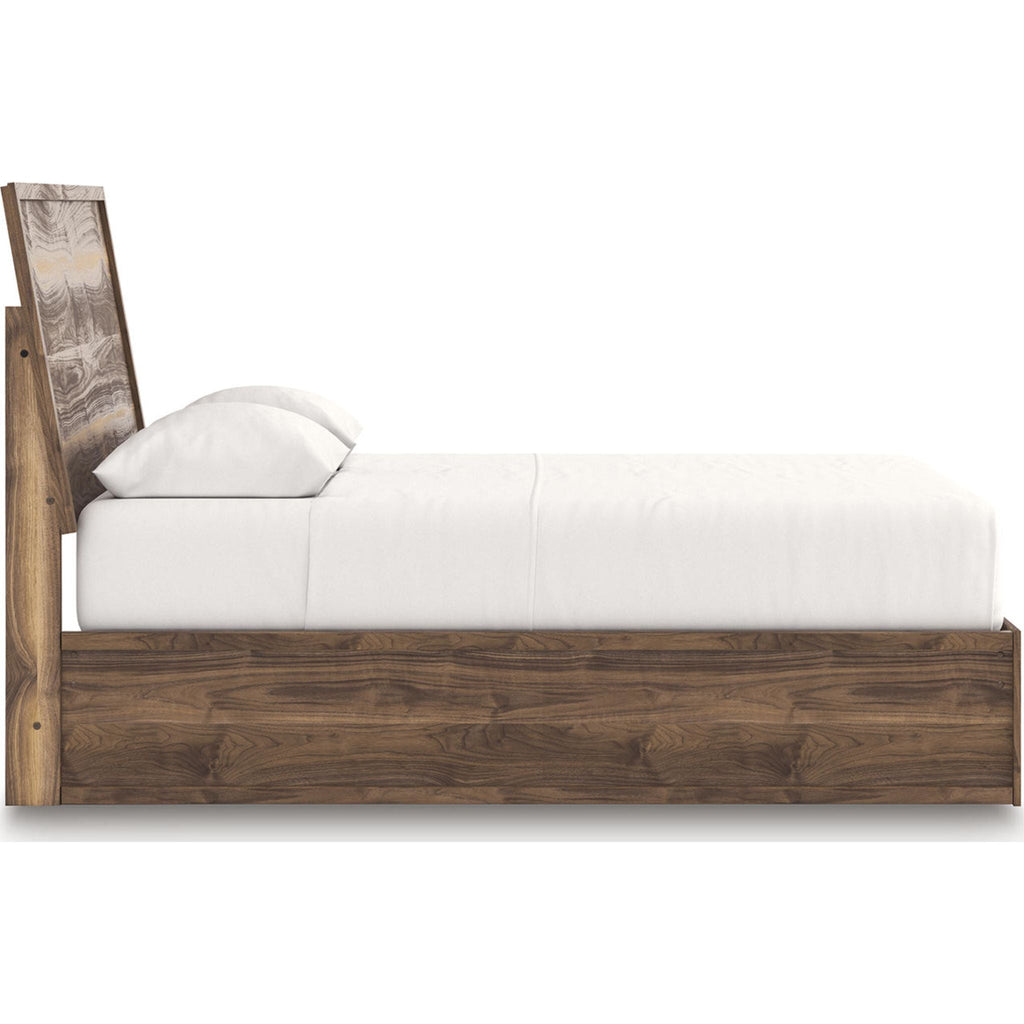Chirason Queen Panel Bed - Brown