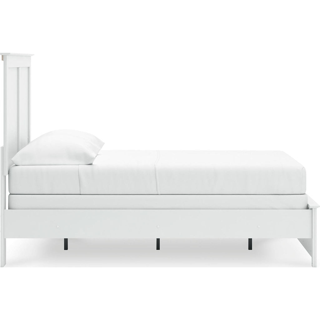 Bostwick Shoals Panel Bed - White