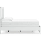 Bostwick Shoals Panel Bed - White