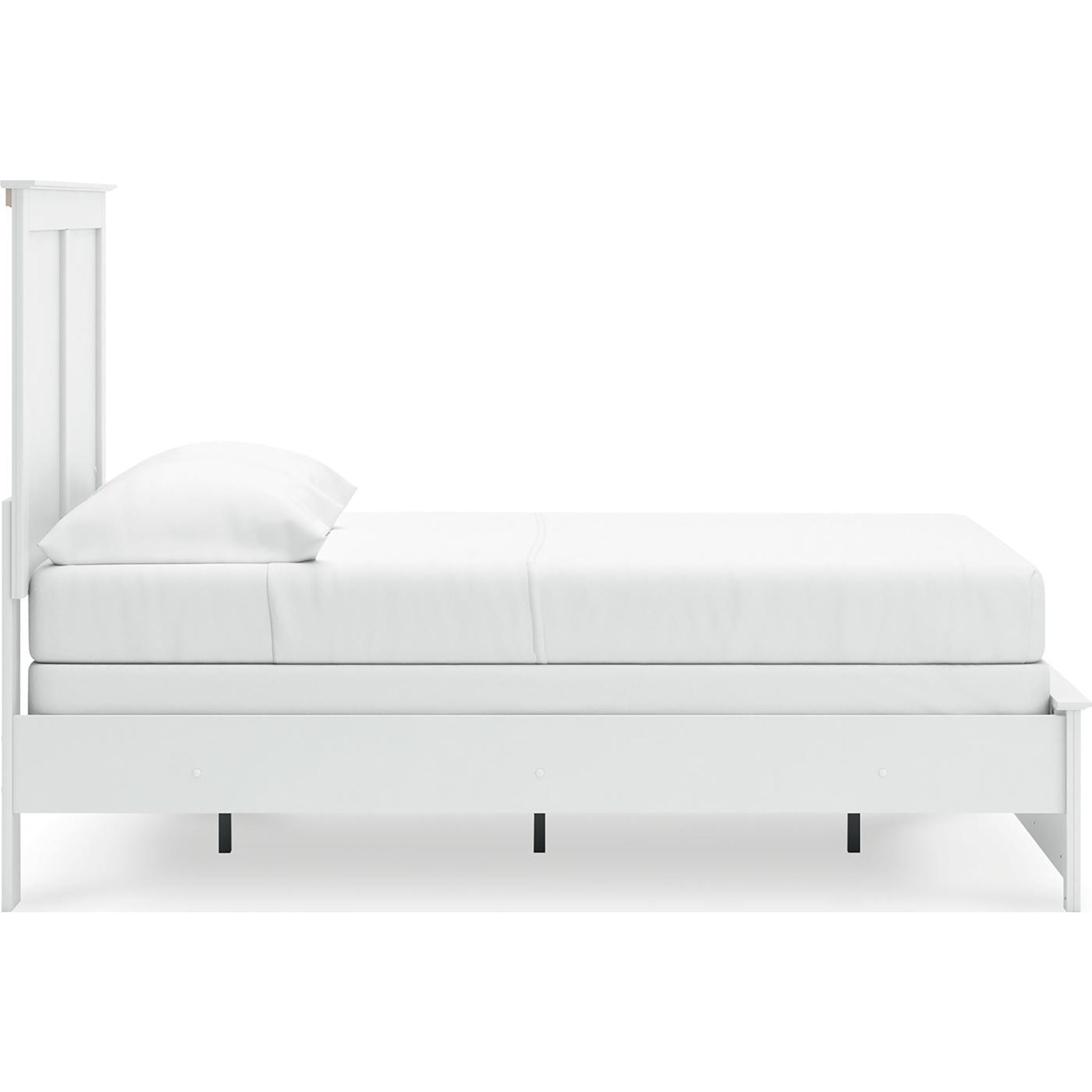 Bostwick Shoals Panel Bed - White