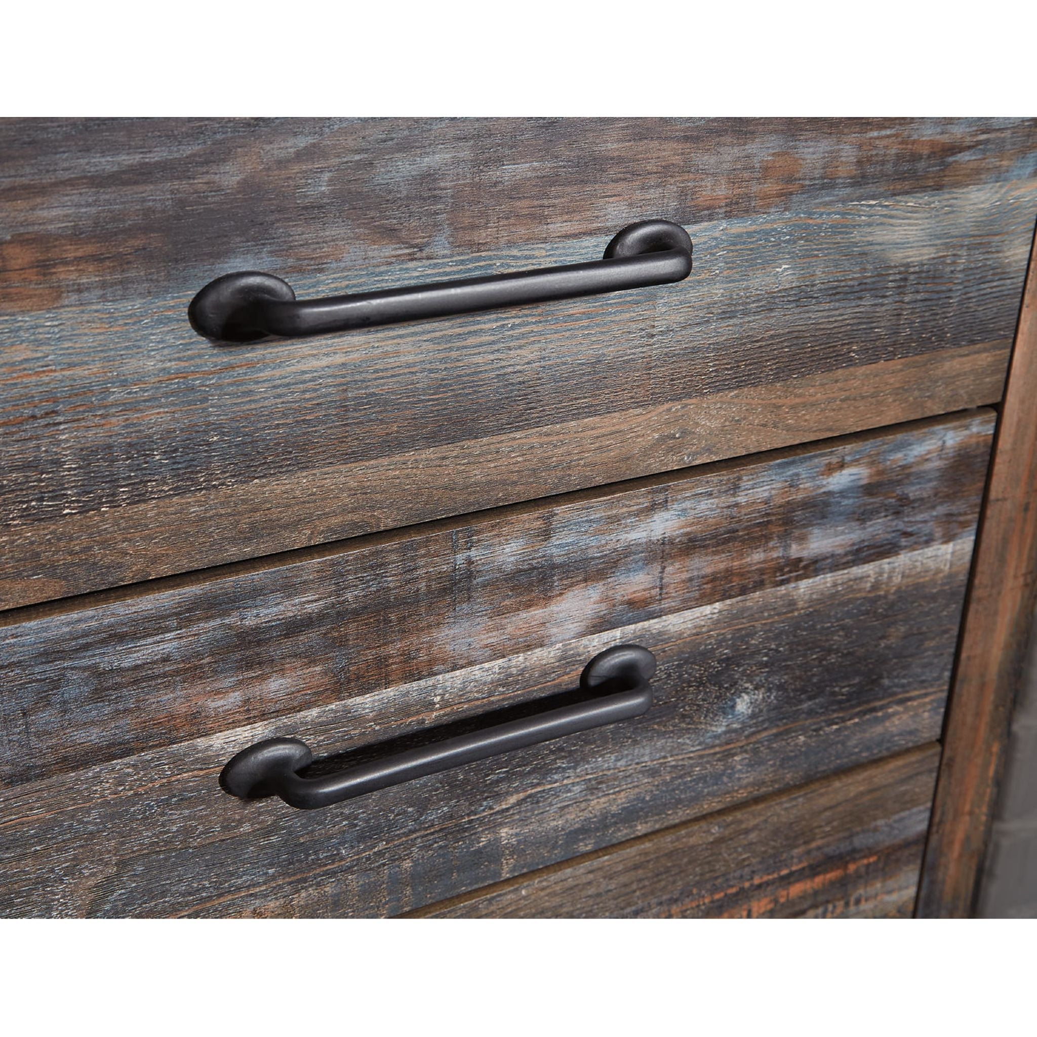 Drystan 5 Piece King Storage Bedroom - Multi