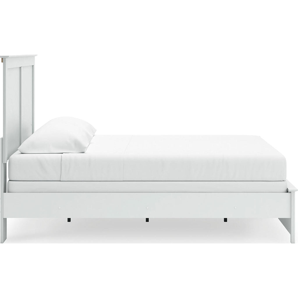 Bostwick Shoals Panel Bed - White